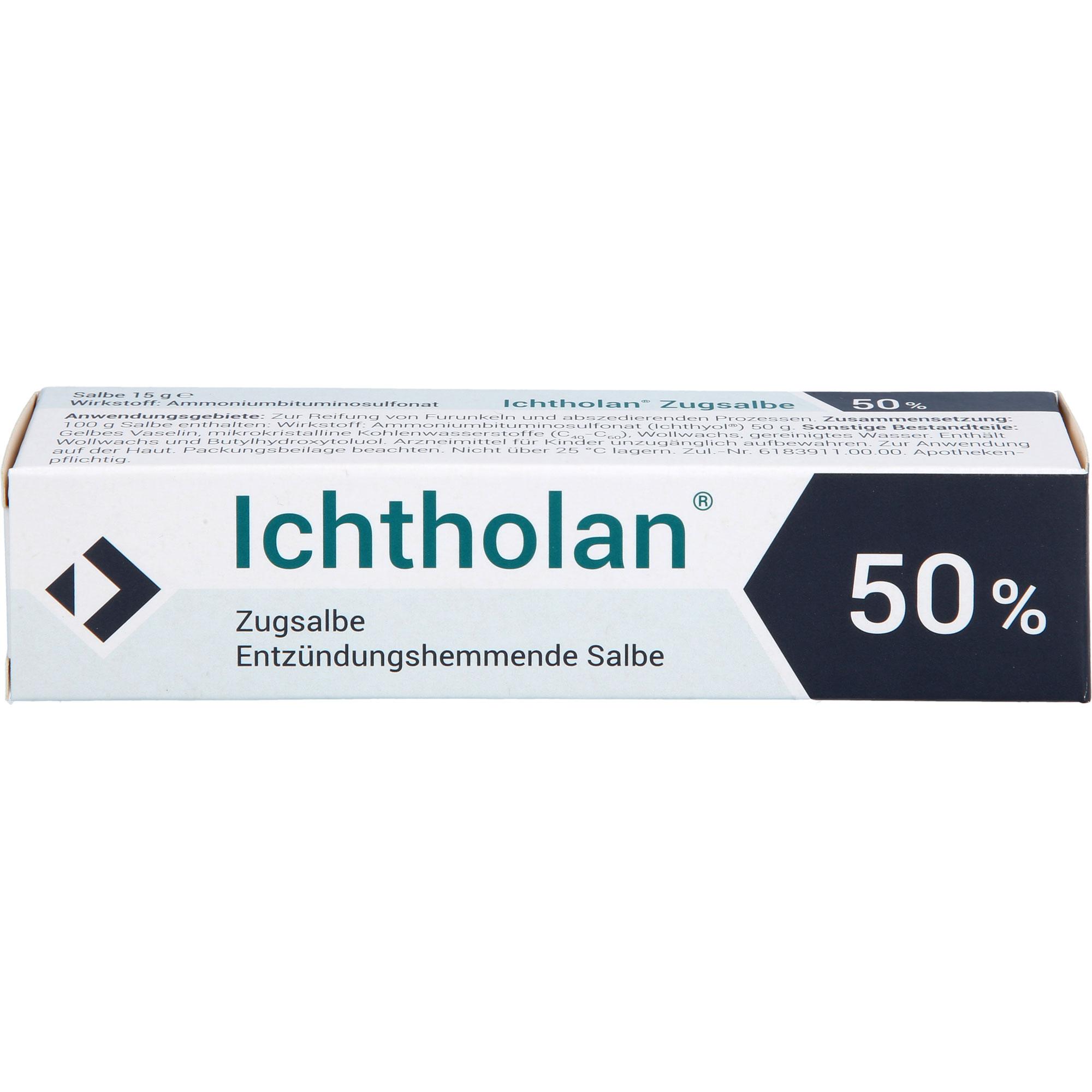Ichtholan Zugsalbe 50% null