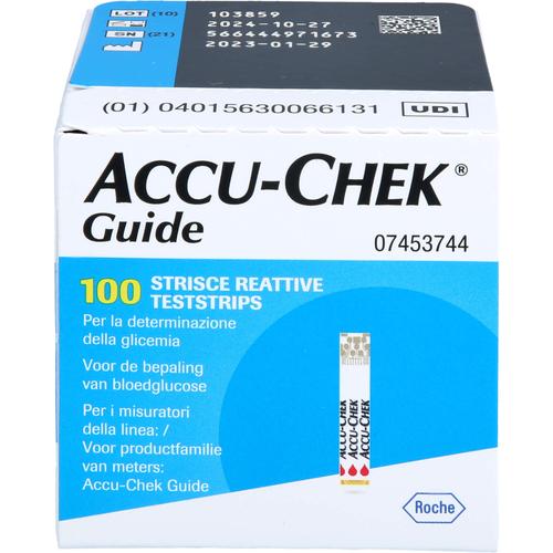 Accu Chek Guide Teststreifen 100 St B2B Medical bei onfy.de kaufen 17971162
