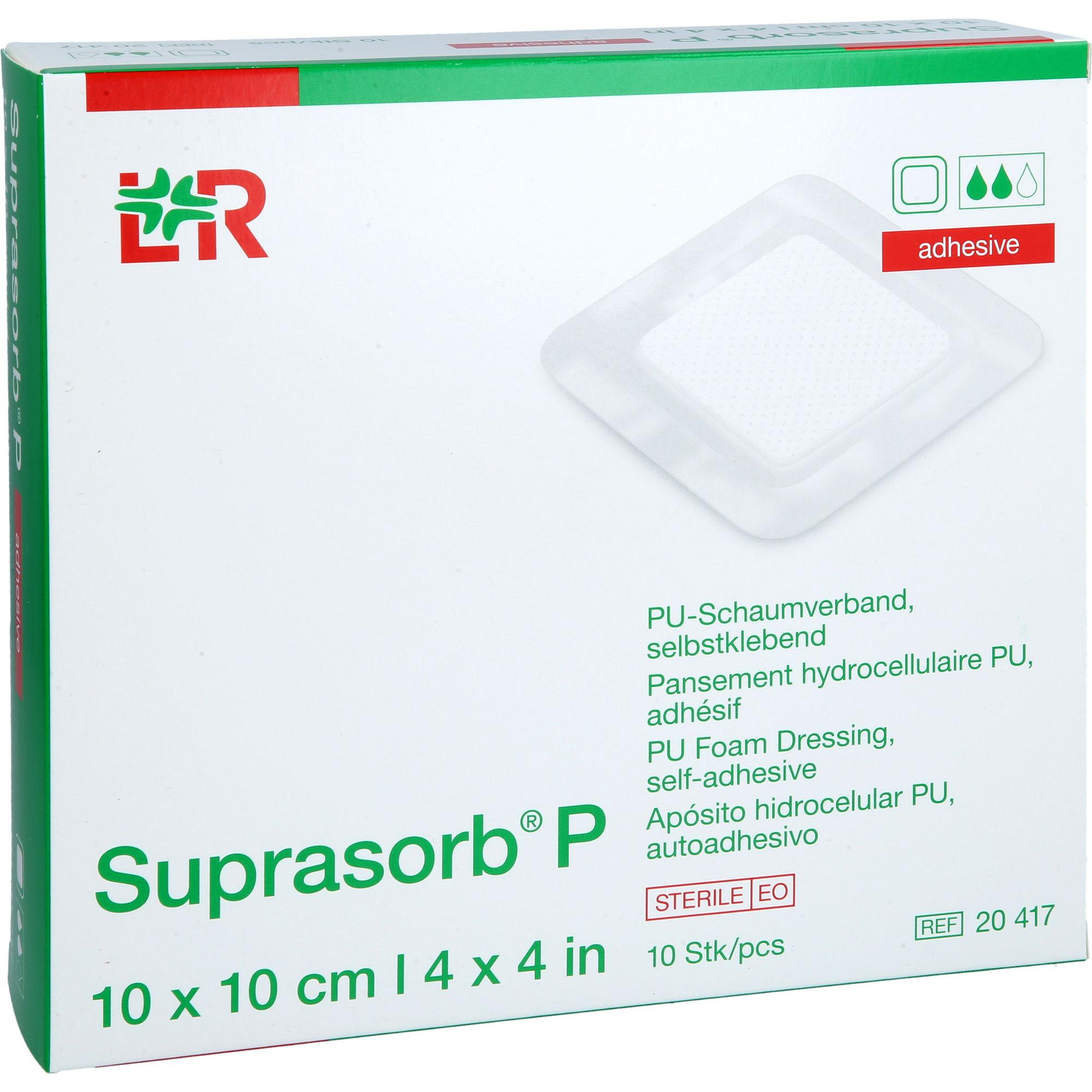 Suprasorb 10x10 P Selbstklebend 10 St ApoHomeCare bei onfy.de kaufen 19503956