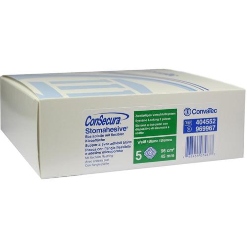 Consecura Basis mit Flexibler Klebefläche 45Mm 5 St ConvaTec (Germany) bei onfy.de kaufen 00426644