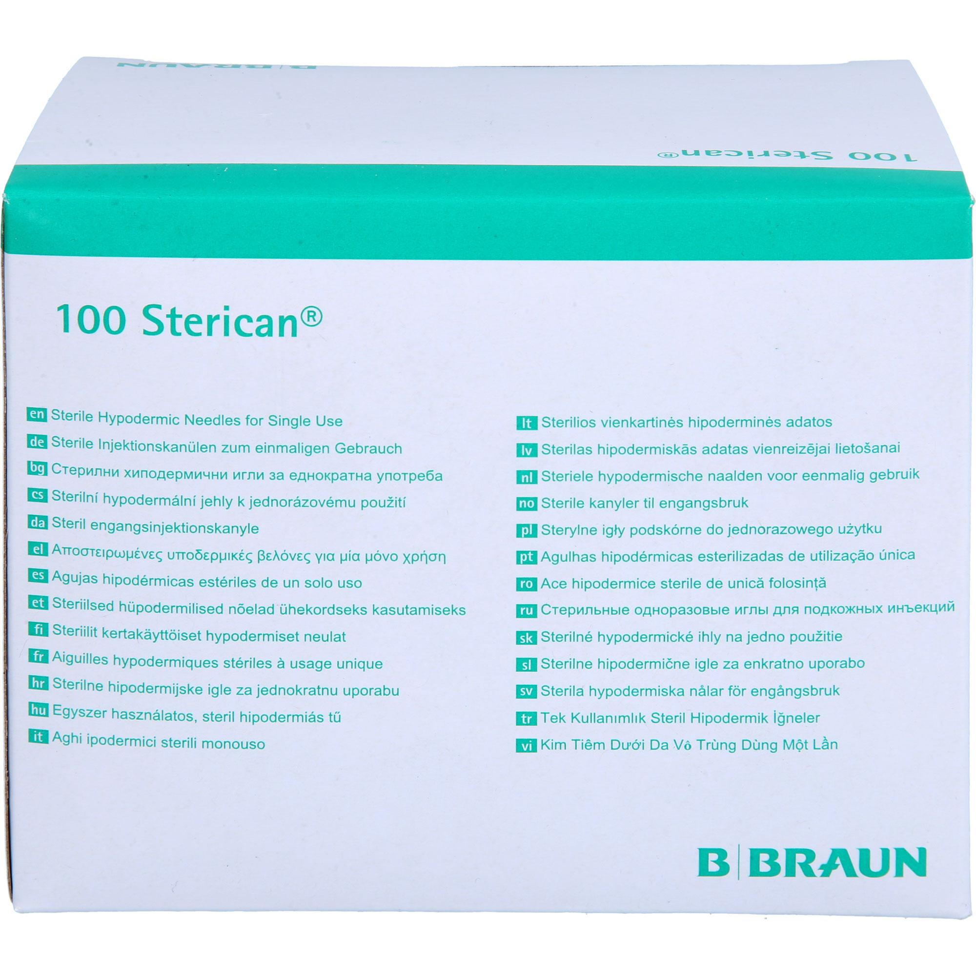 Sterican Einmalkanüle 25G 25 Mm null