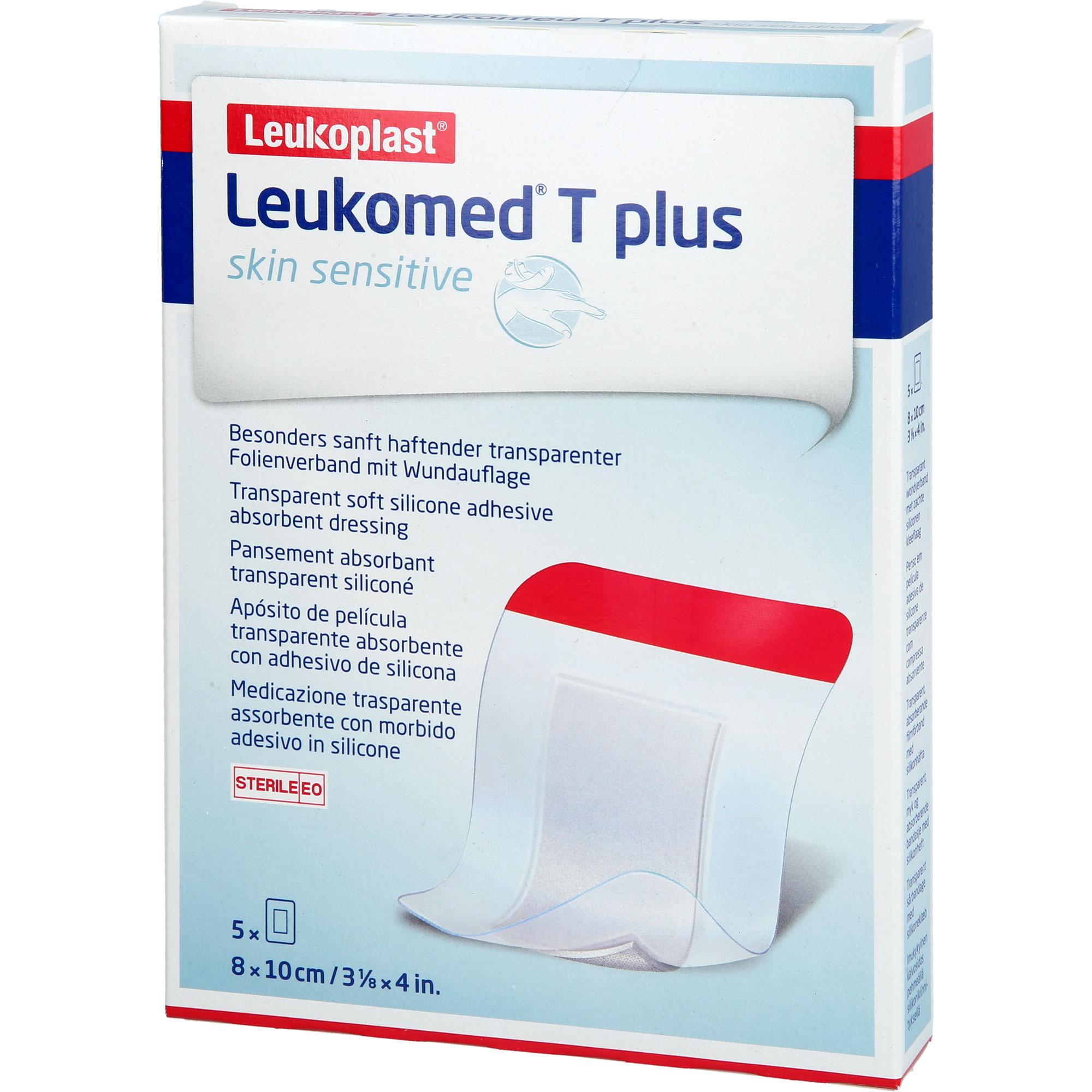 Leukomed T Plus Skin Sensitive Steril 8x10 cm 5 St 1001 Artikel Medical bei onfy.de kaufen 18730118