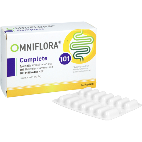 Omniflora Complete 101 Bakterienstämme 100 Mrd.kbe 56 St Heilpflanzenwohl bei onfy.de kaufen 20187779
