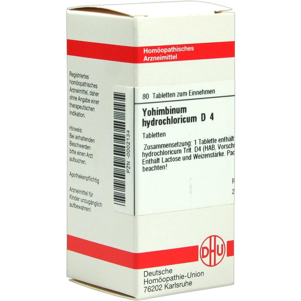Yohimbinum Hydrochloricum D 4 null