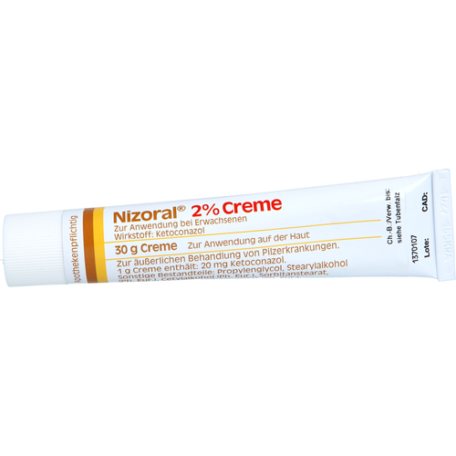 Nizoral 2% Creme 30 g Pharma Gerke Arzneimittelvertriebs bei onfy.de kaufen 19541477