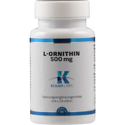 L-Ornithin 500mg Klean Labs 60 St Supplementa bei onfy.de kaufen 13517147