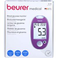 Beurer Gl 44 Blutzuckermessgerät Lila Mmol/L null