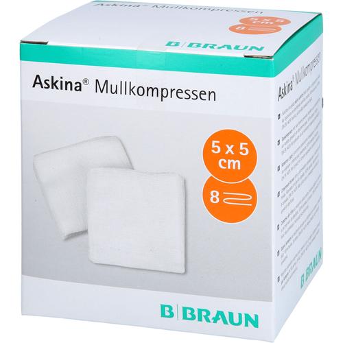 Askina Mullkompressen 5x5 cm Steril 8Fach 25x2 St 1001 Artikel Medical bei onfy.de kaufen 12735706