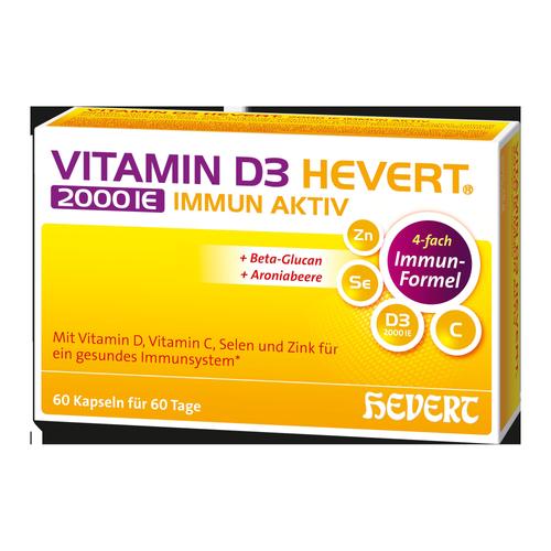 Vitamin D3 Hevert 2000 Ie Immun Aktiv 60 St Hevert-Arzneimittel bei onfy.de kaufen 19411467