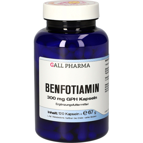 Benfotiamin 300 mg Gph Kapseln Vet 120 St Leitner Lifecare bei onfy.de kaufen 19248412