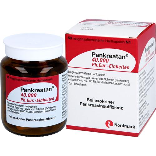 Pankreatan 40.000 Ph.eur.-Einheiten 50 St NORDMARK Pharma bei onfy.de kaufen 18676011