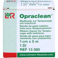 Opraclean Mullbinde Z. Tampon. M.iodoform 1 cmx5 M null