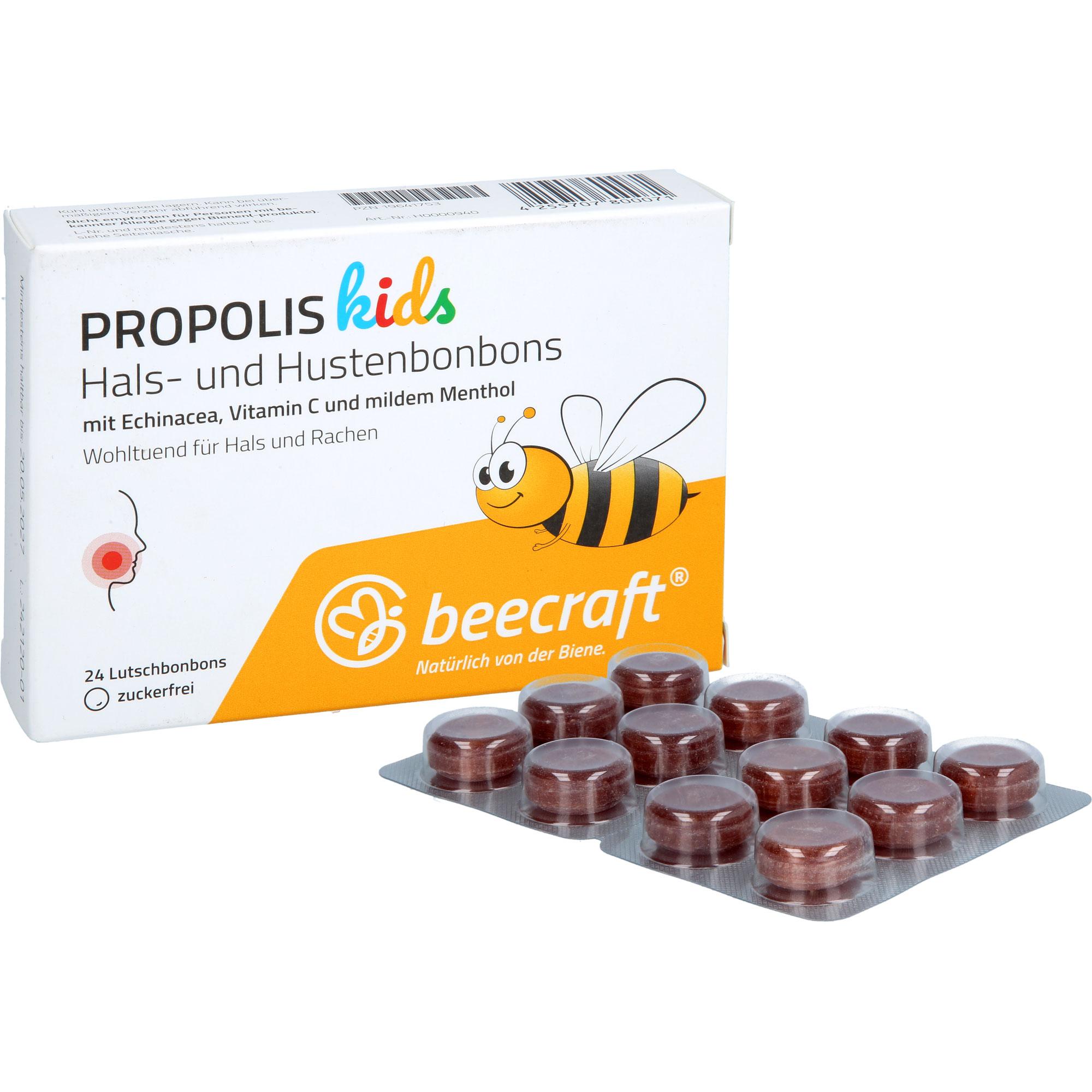 Beecraft Kids Propolis Hals- und Hustenbonbons 24 St Hansa Naturheilmittel bei onfy.de kaufen 19641753