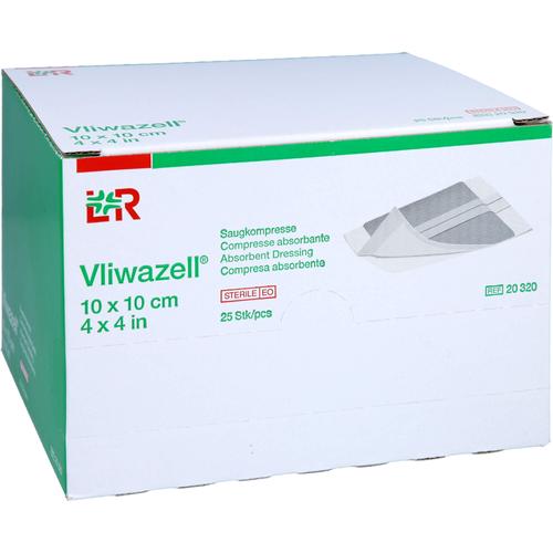 Vliwazell Saugkompressen Steril 10x10 cm 25 St EurimPharm Arzneimittel bei onfy.de kaufen 18672125