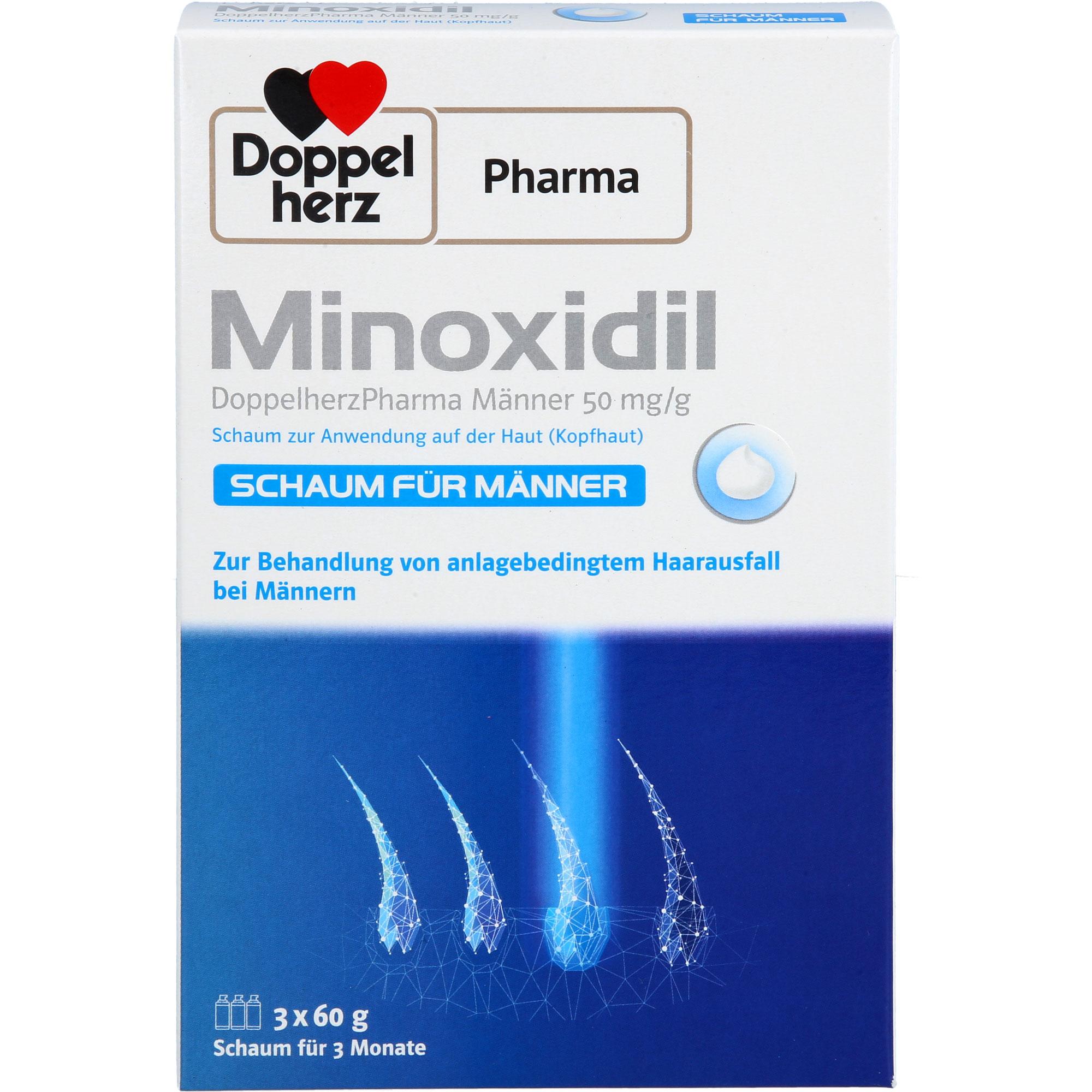 Minoxidil Doppelherzpharma Männer 50 mg/G Schaum null