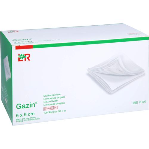 Gazin Mullkomp.5x5 cm Steril 8Fach 50x2 St Acti Medi bei onfy.de kaufen 17831946