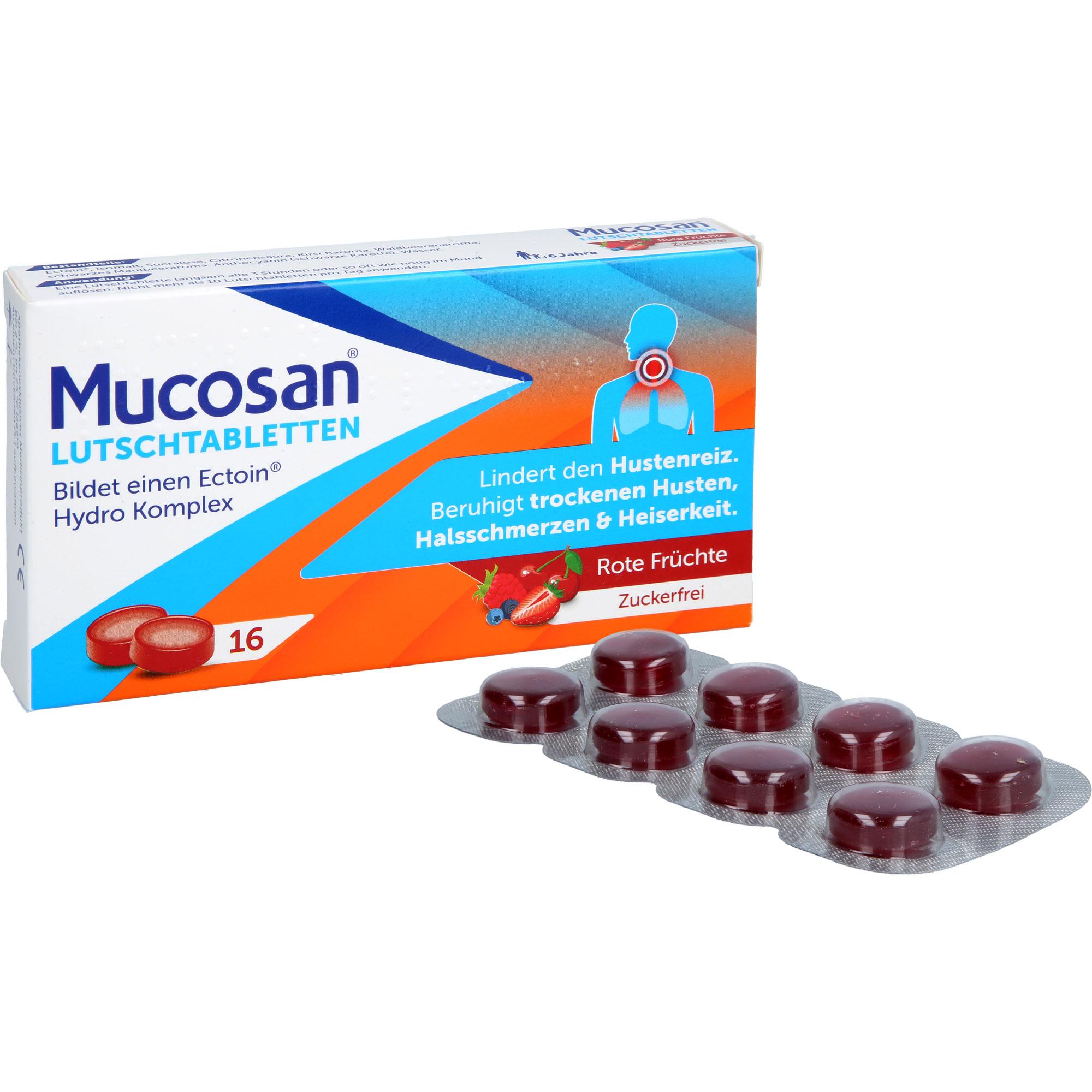 Mucosan Lutschtabletten Rote Früchte 16 St A. Nattermann & Cie bei onfy.de kaufen 19948871