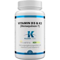 Vitamin D3 & K2 Menaquinon 7 Klean Labs null