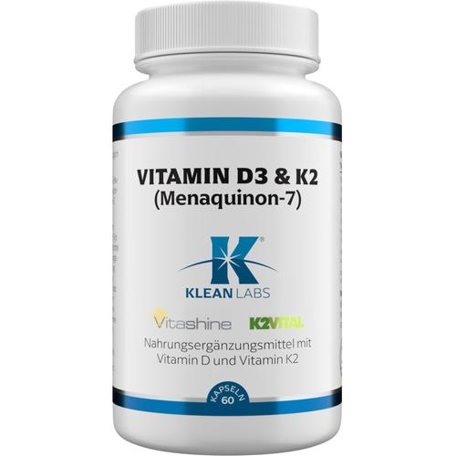 Vitamin D3 & K2 Menaquinon 7 Klean Labs 60 St Supplementa bei onfy.de kaufen 20005620