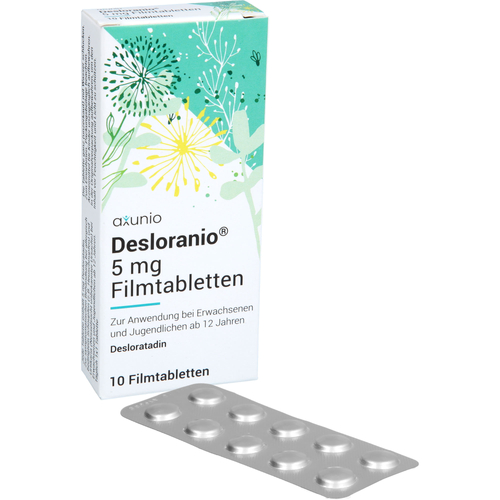 Desloranio 5 mg Filmtabletten 10 St axunio Pharma bei onfy.de kaufen 17627192