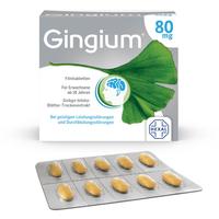 Gingium 80 mg Filmtabletten null