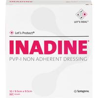 Inadine Salbengaze mit Pvp Iod 9.5 x 9.5 cm null
