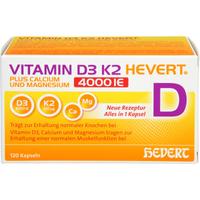Vitamin D3 K2 Hevert+calcium und Magnesium 4000 Ie null