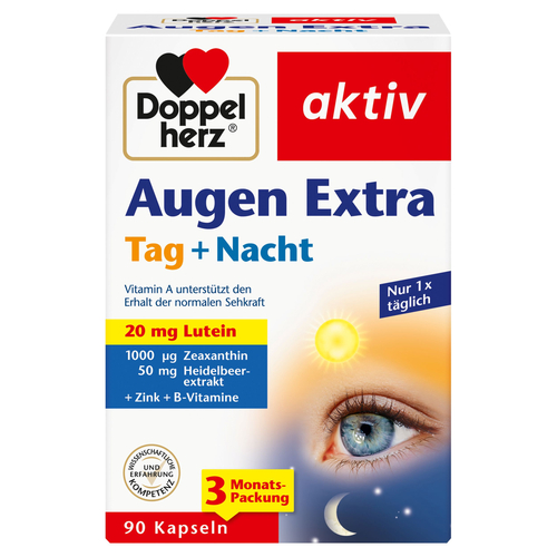 DOPPELHERZ Augen Extra Tag+Nacht Kapseln 90 St 90 St Queisser Pharma bei onfy.de kaufen 18065738