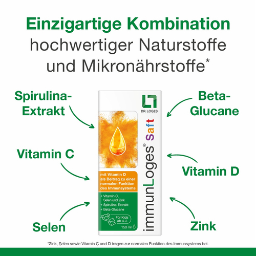 Immunloges Saft 150 ml Dr. Loges bei onfy.de kaufen 11302572
