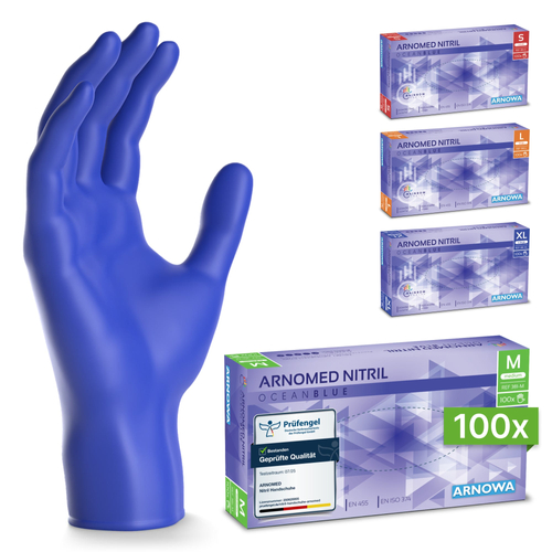 Arnomed Nitril Ocean Blue - Größe M 100 St ARNOWA bei onfy.de kaufen 18136645