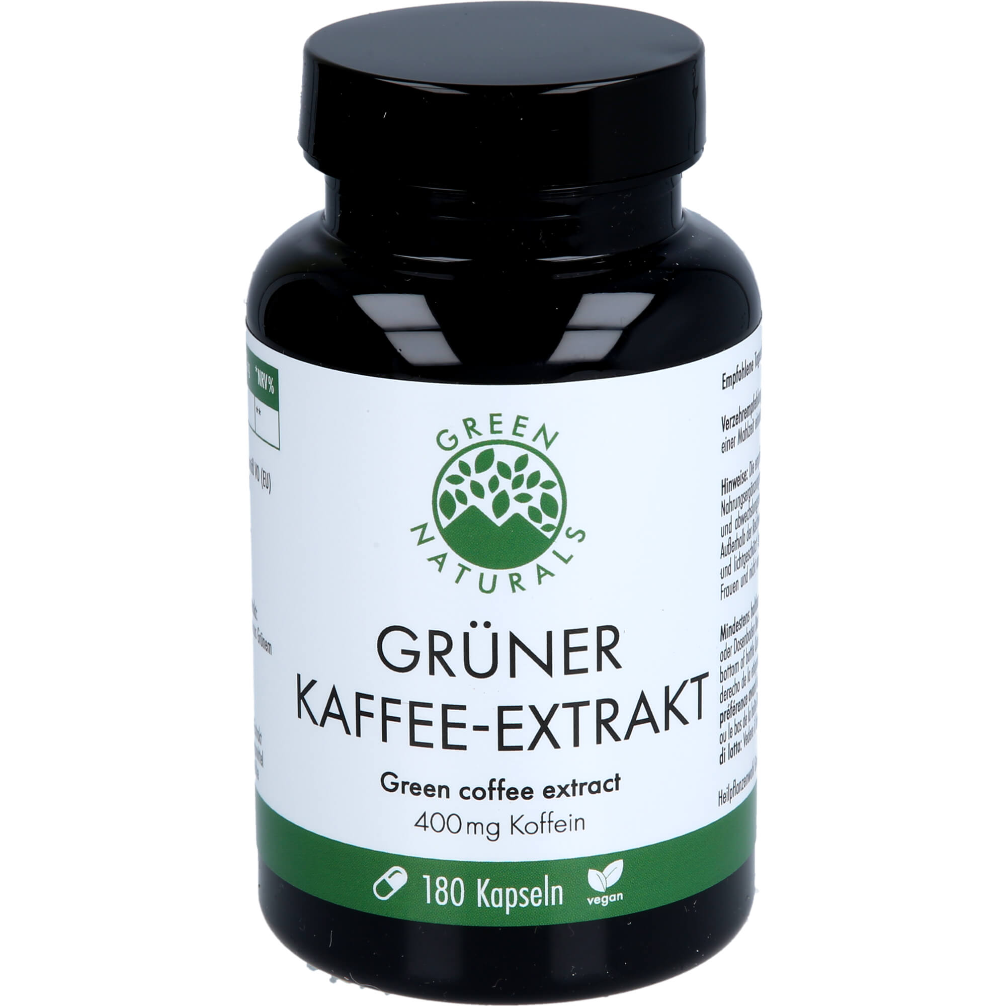 Green Naturals Grüner Kaffee-Extrakt 100% Koffein null