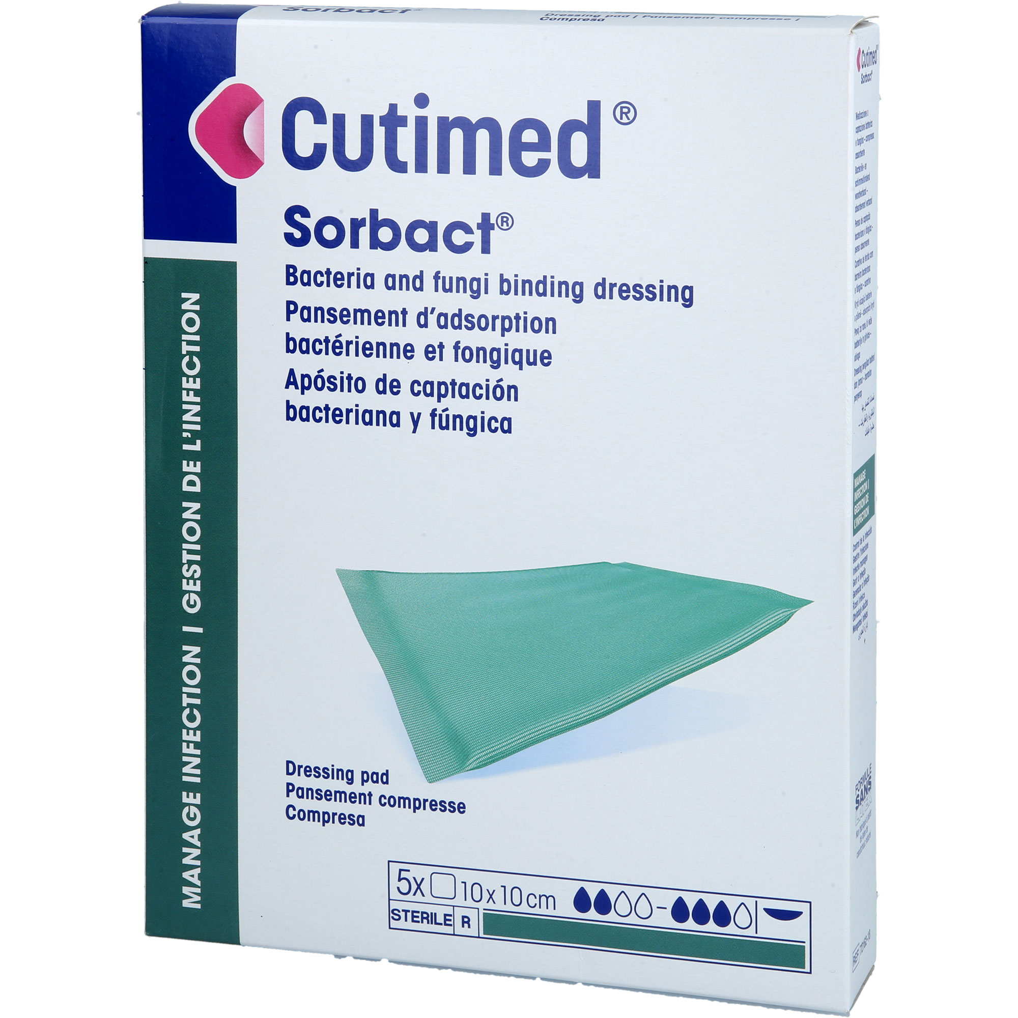 Cutimed Sorbact Saugkompressen 10x10 cm 5 St CC Pharma bei onfy.de kaufen 20104428