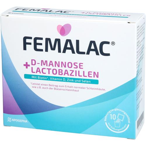 Femalac D-Mannose + Lactobazillen 10 St APOGEPHA Arzneimittel bei onfy.de kaufen 19820869