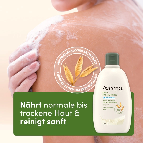 Aveeno Daily Moisturising Seifenfreies Duschgel 500 ml Kenvue Germany GmbH (OTC) bei onfy.de kaufen 19342967