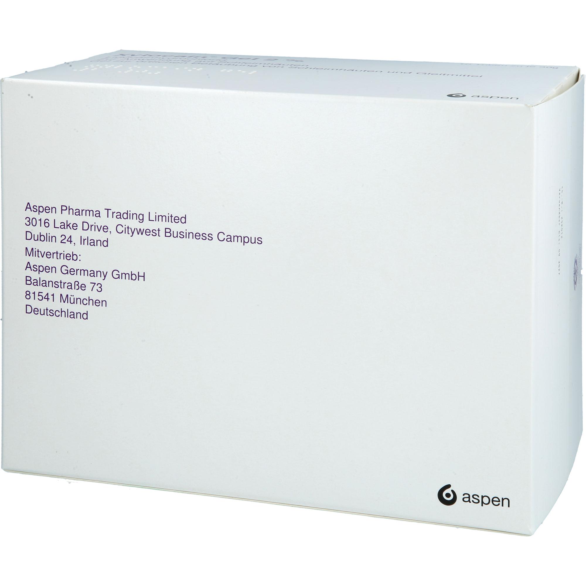 Xylocain Gel 2 % 10x30 g Aspen Germany bei onfy.de kaufen 19095581