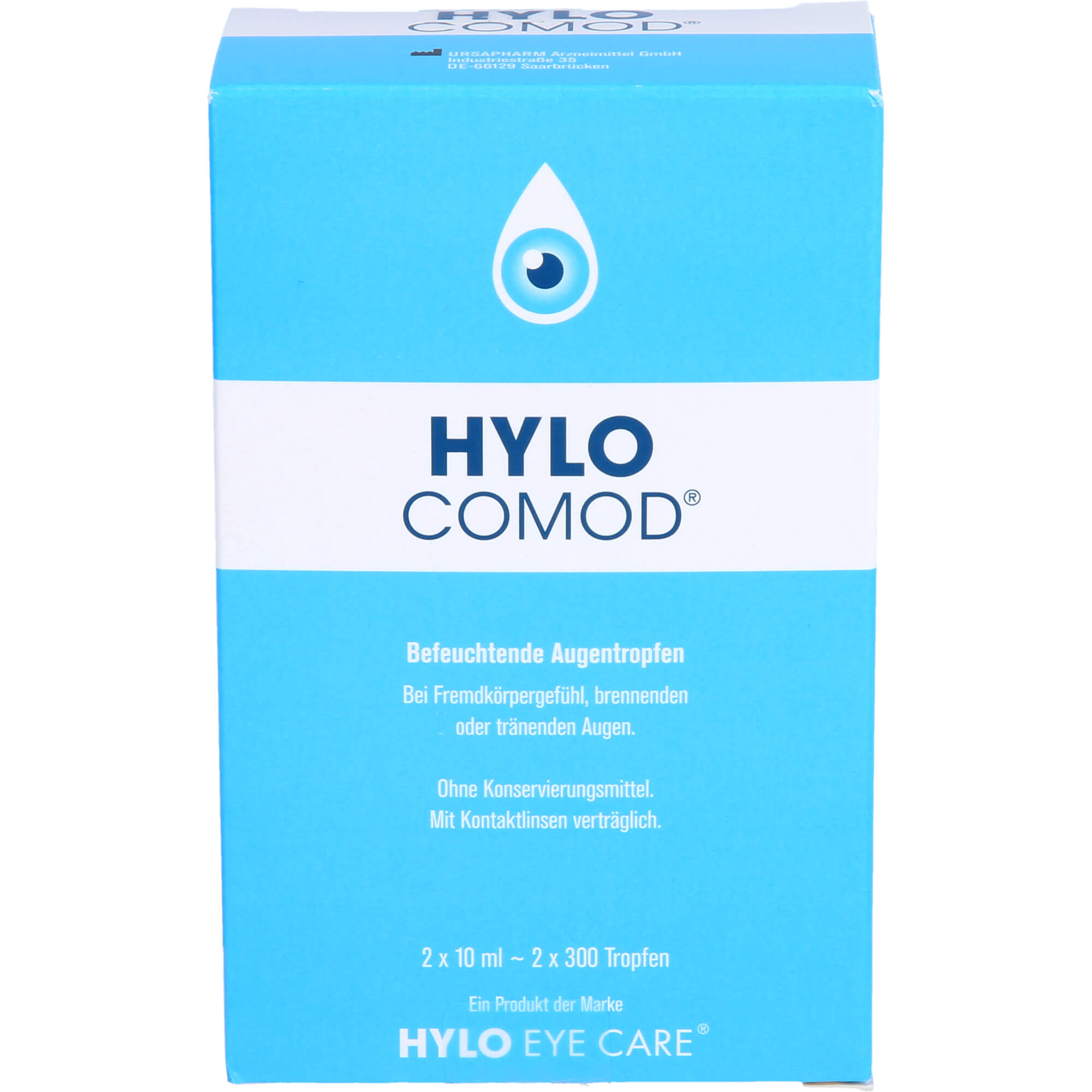 Hylo-Comod Augentropfen 20 ML