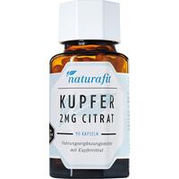 Naturafit Kupfer 2mg Citrat null