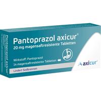Pantoprazol Axicur 20 mg Magensaftresistente Tabl. null