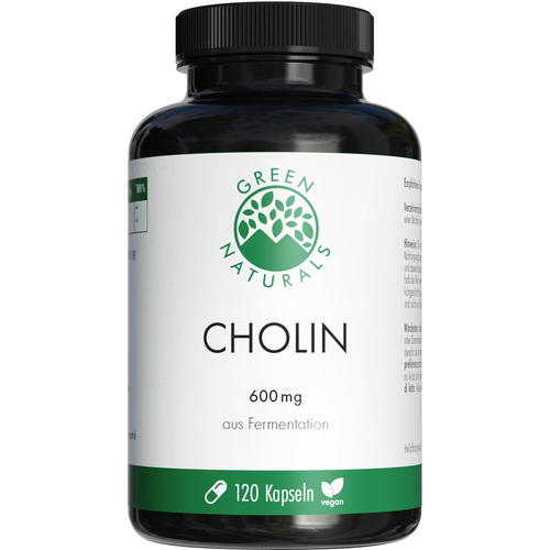Green Naturals Cholin 600 mg Hochdosiert Vegan 120 St Heilpflanzenwohl bei onfy.de kaufen 20086707