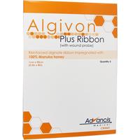 Algivon Plus Ribbon 1x20cm Alginat-Tamp Manukahoni null