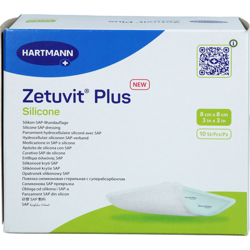 Zetuvit Plus Silicone 8x8cm Steril 10 St ApoHomeCare bei onfy.de kaufen 20016374