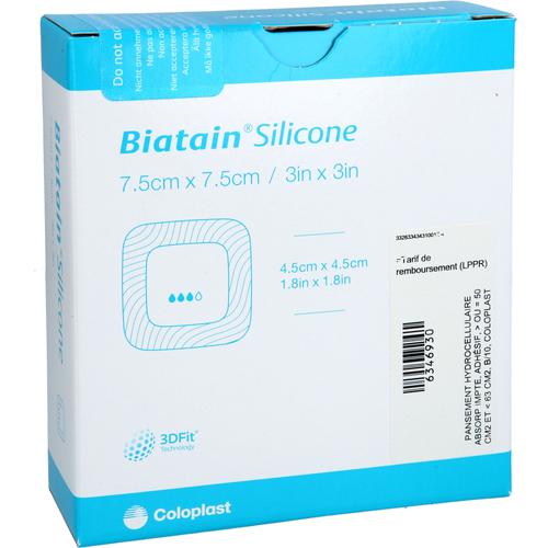 Biatain Silicone Schaumverband 7.5x7.5 cm 10 St Docpharm bei onfy.de kaufen 19846952