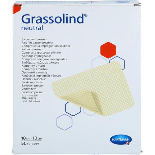 Grassolind Salbenkompressen 10x10 cm Steril 50 St adequapharm bei onfy.de kaufen 18274761
