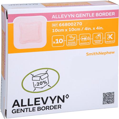 Allevyn Gentle Border 10x10 cm Schaumverb. 10 St BWB Medical bei onfy.de kaufen 19899813