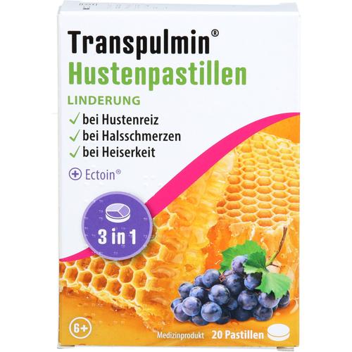 Transpulmin Hustenpastillen 20 St Cooper Consumer Health Deutschland bei onfy.de kaufen 19962718