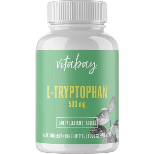 L-Tryptophan 500 mg Aminosäure Vegan 240 St Vitabay CV bei onfy.de kaufen 18236594