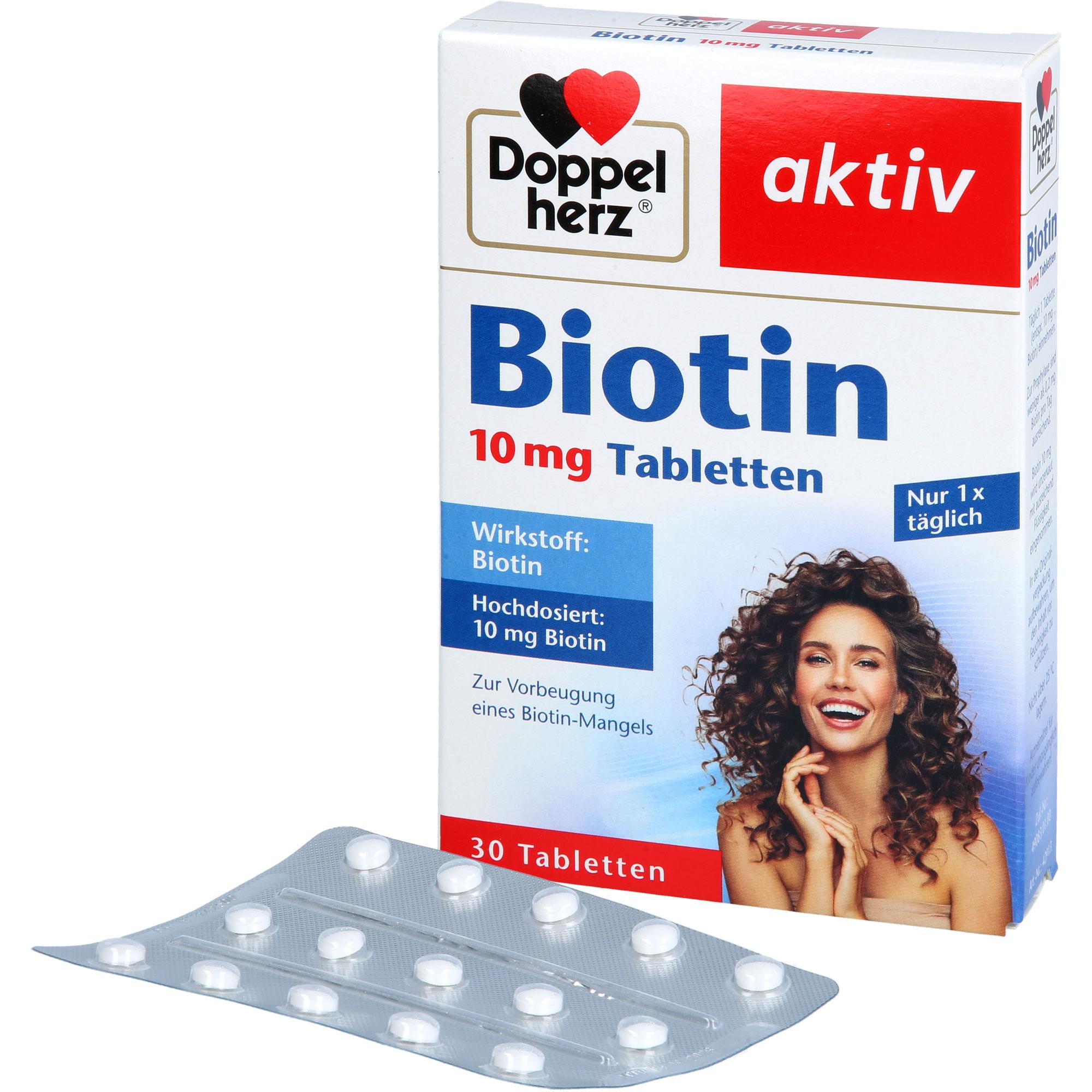 Biotin 10 mg Tabletten 30 St Queisser Pharma bei onfy.de kaufen 19289523