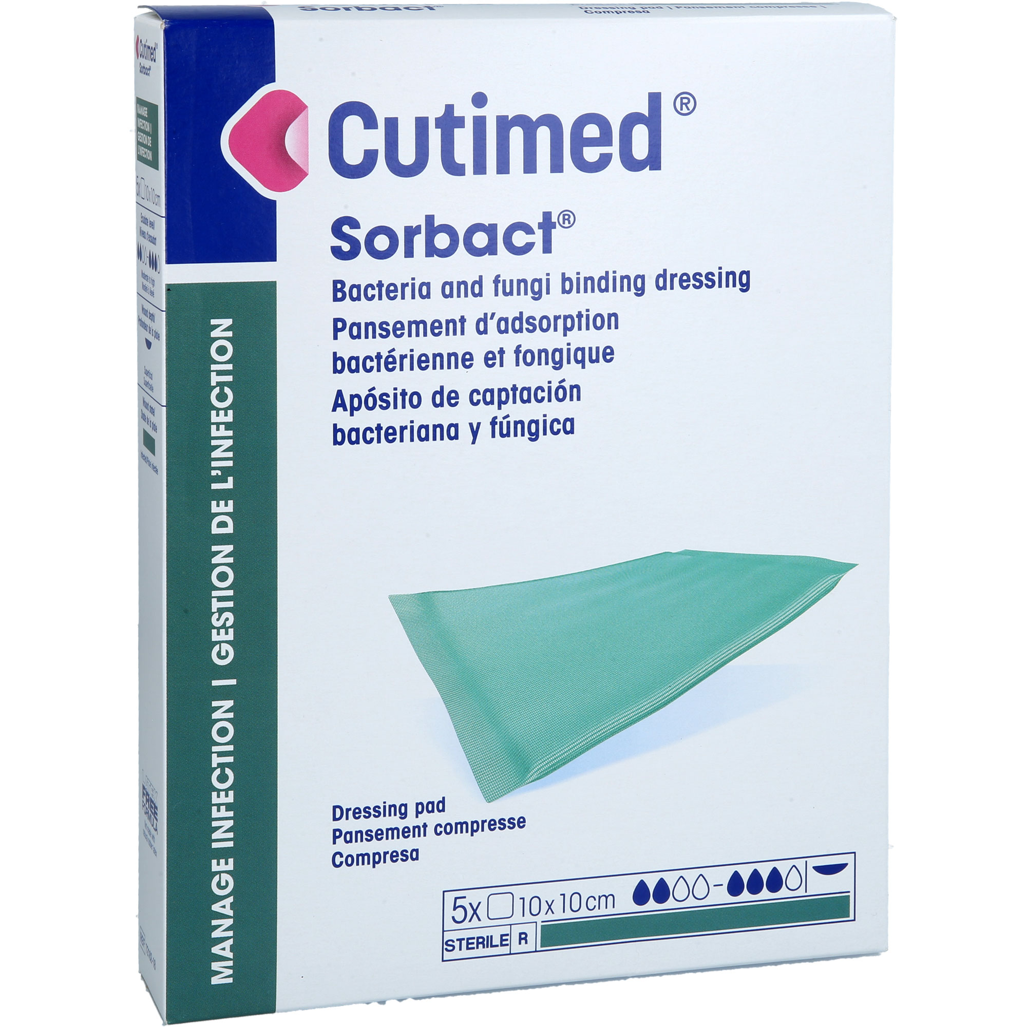 Cutimed Sorbact Saugkompressen 10x10 cm 5 St CC Pharma bei onfy.de kaufen 20104428
