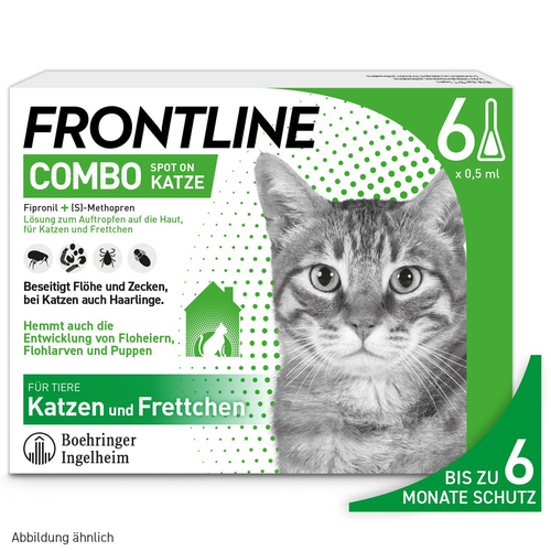 Frontline Combo Spot Katze 6 St Boehringer Ingelheim Vetmedica Gmbh bei onfy.de kaufen 17885037