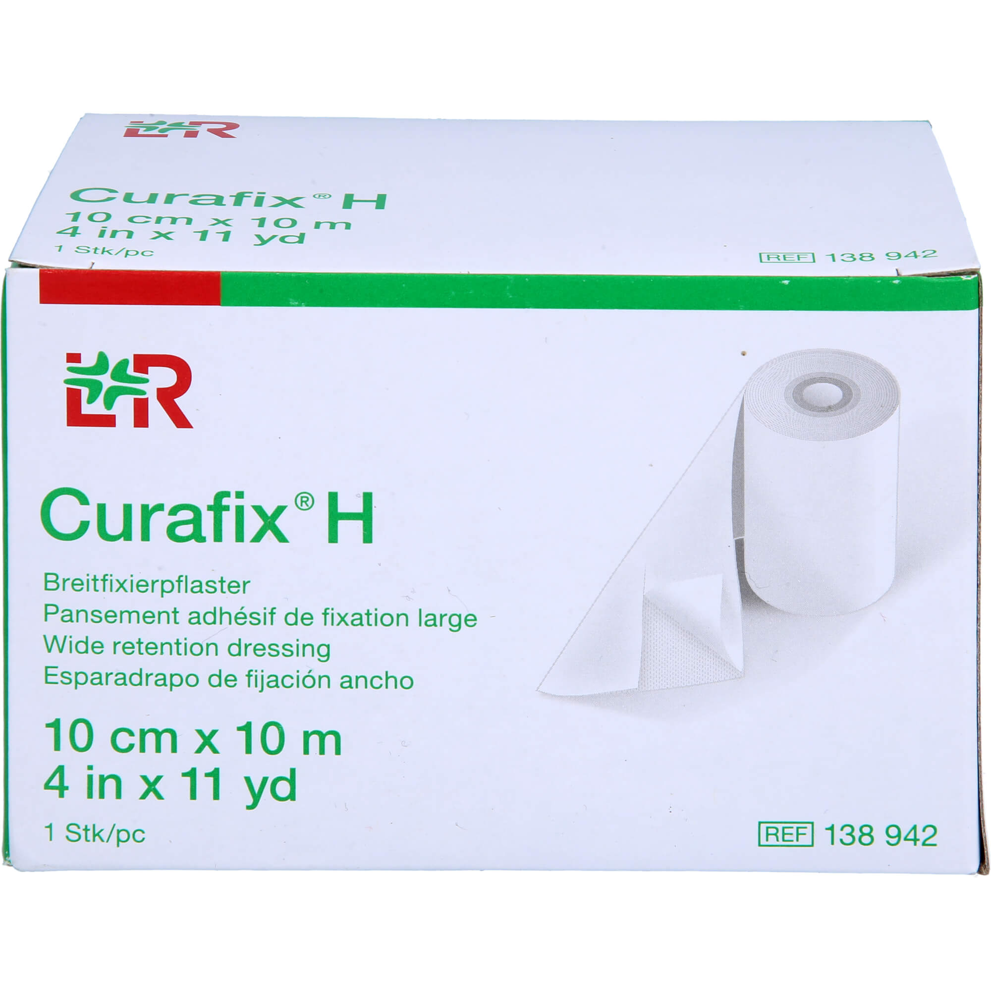 Curafix H Fixierpflaster 10 cmx10 M null